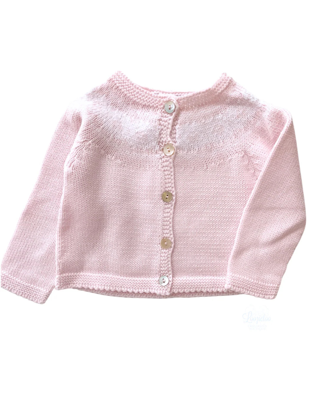 Fair Isle Cardigan in Pink | Loozieloo