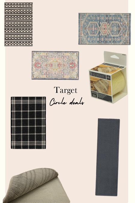 Rugs are on sale at target!! Tons and tons of different rugs/runners some are even washable! 

#LTKhome #LTKsalealert #LTKxTarget