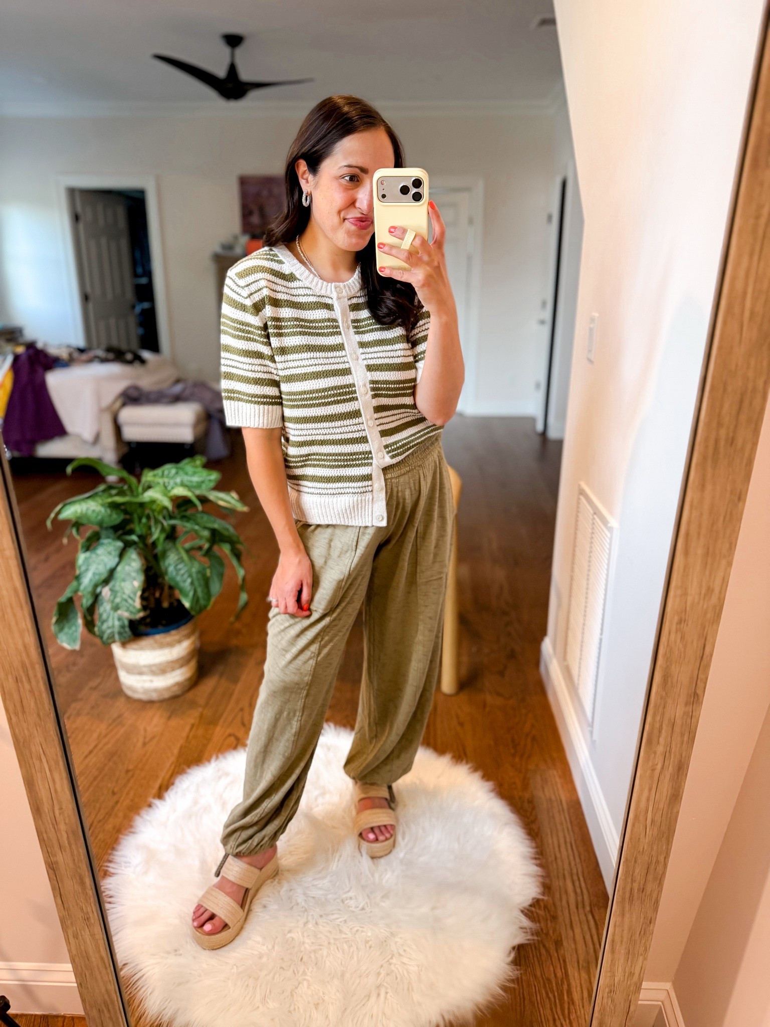 Target Sunday try on
Top: medium
Pants: small