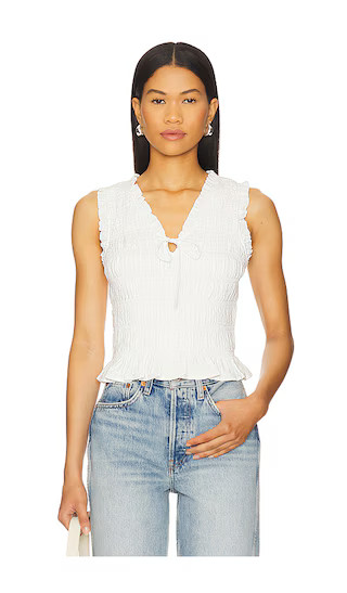 Devi Top in White | Revolve Clothing (Global)
