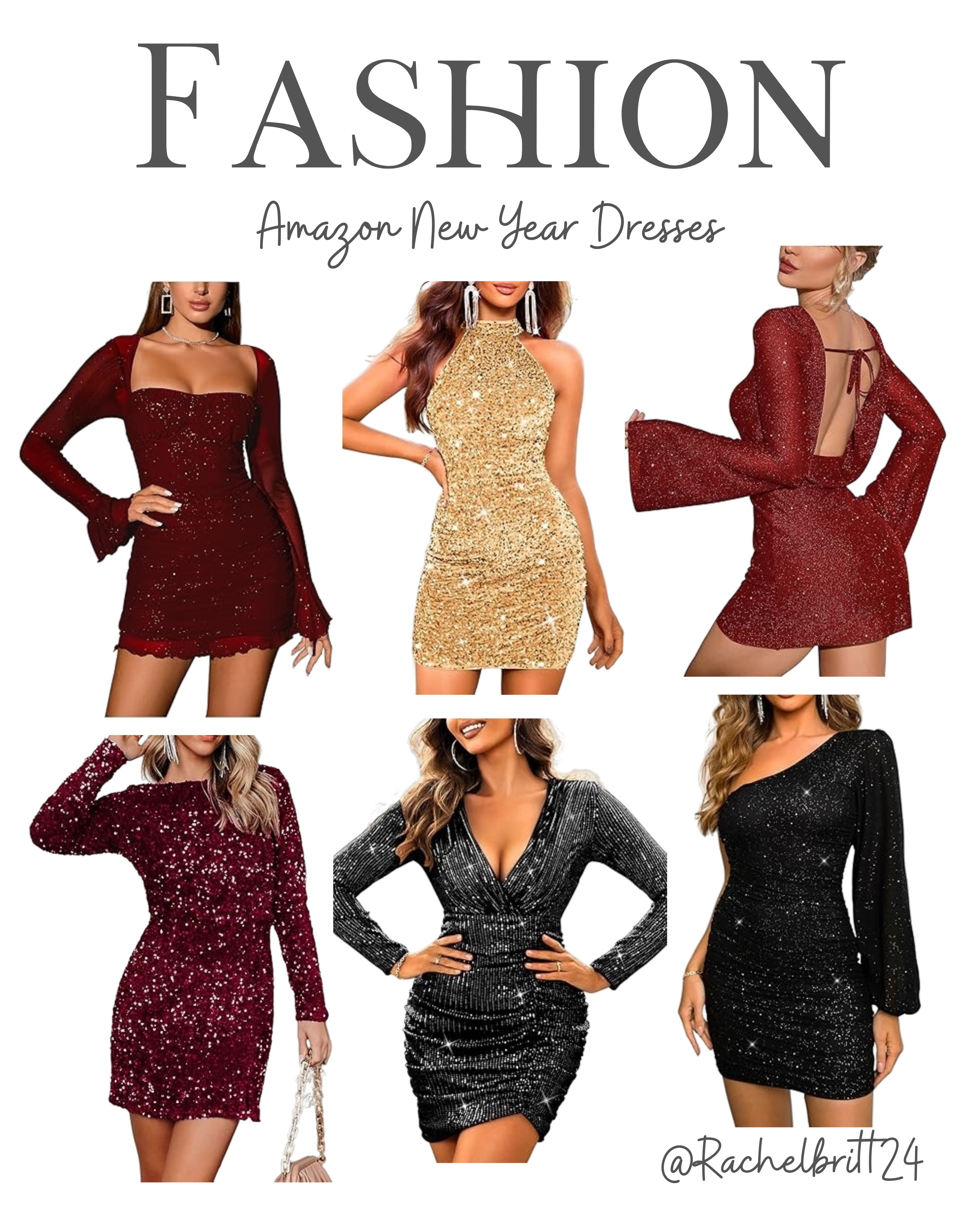 Stay stylish for the countdown with these Amazon New Year dresses. From shimmering sequins to elegant satin, find the perfect look to ring in the new year with confidence. Tap to shop these top-rated New Year styles! #NewYearsEveDress #AmazonFashion #HolidayPartyStyle 

 #LTKHoliday #LTKootd #LTKSaleAlert