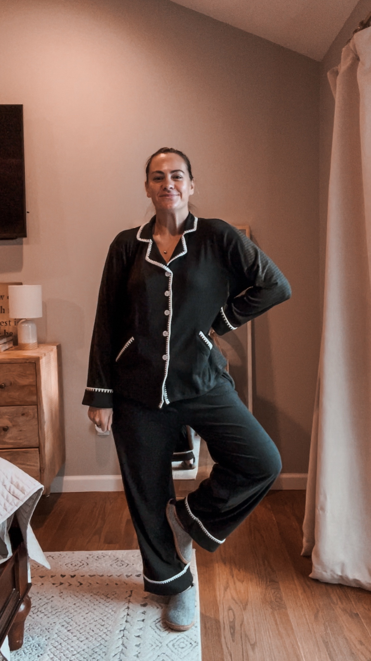 Comfy and cozy pajamas 

#LTKWatchNow #LTKSeasonal #LTKFindsUnder50