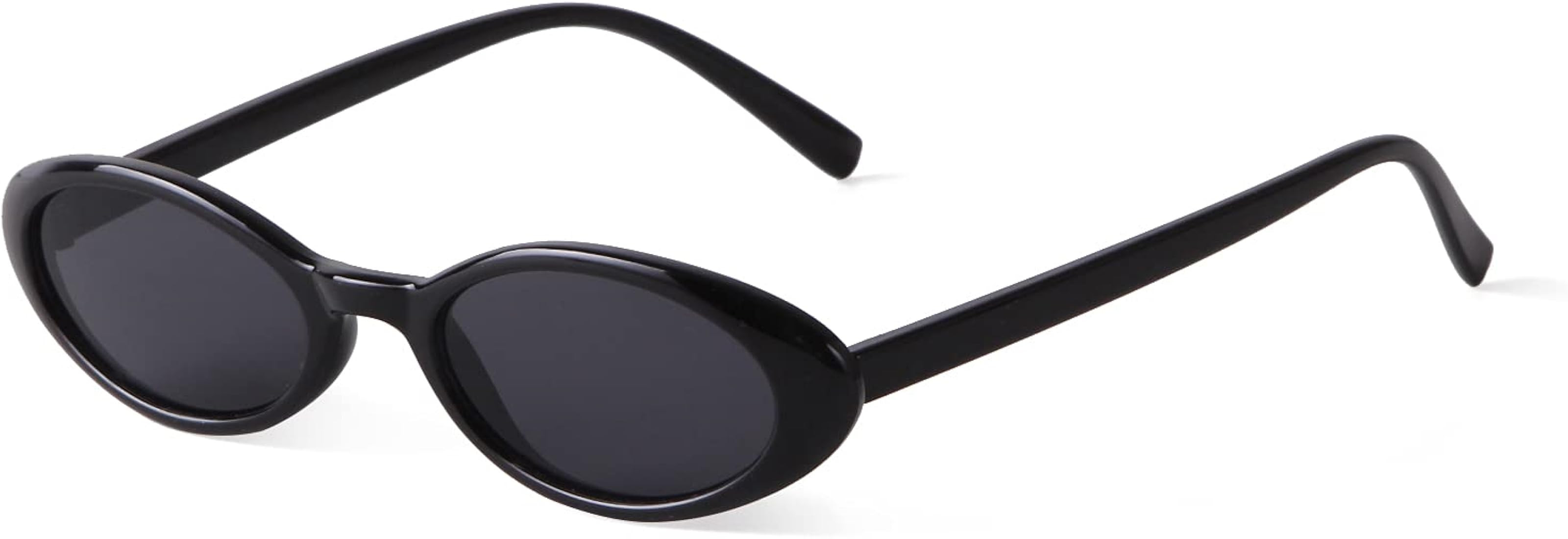 VIA LEECA Trendy Oval Sunglasses Women 90’s Vintage Sun Glasses Fashion Tinted Glasses UV400 Pr... | Amazon (US)