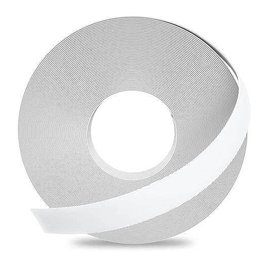 Melamine Edge Banding, 3/4 inch x 25ft White Edge Banding with Hot Melt Adhesive Pre-glued Cabine... | Amazon (US)