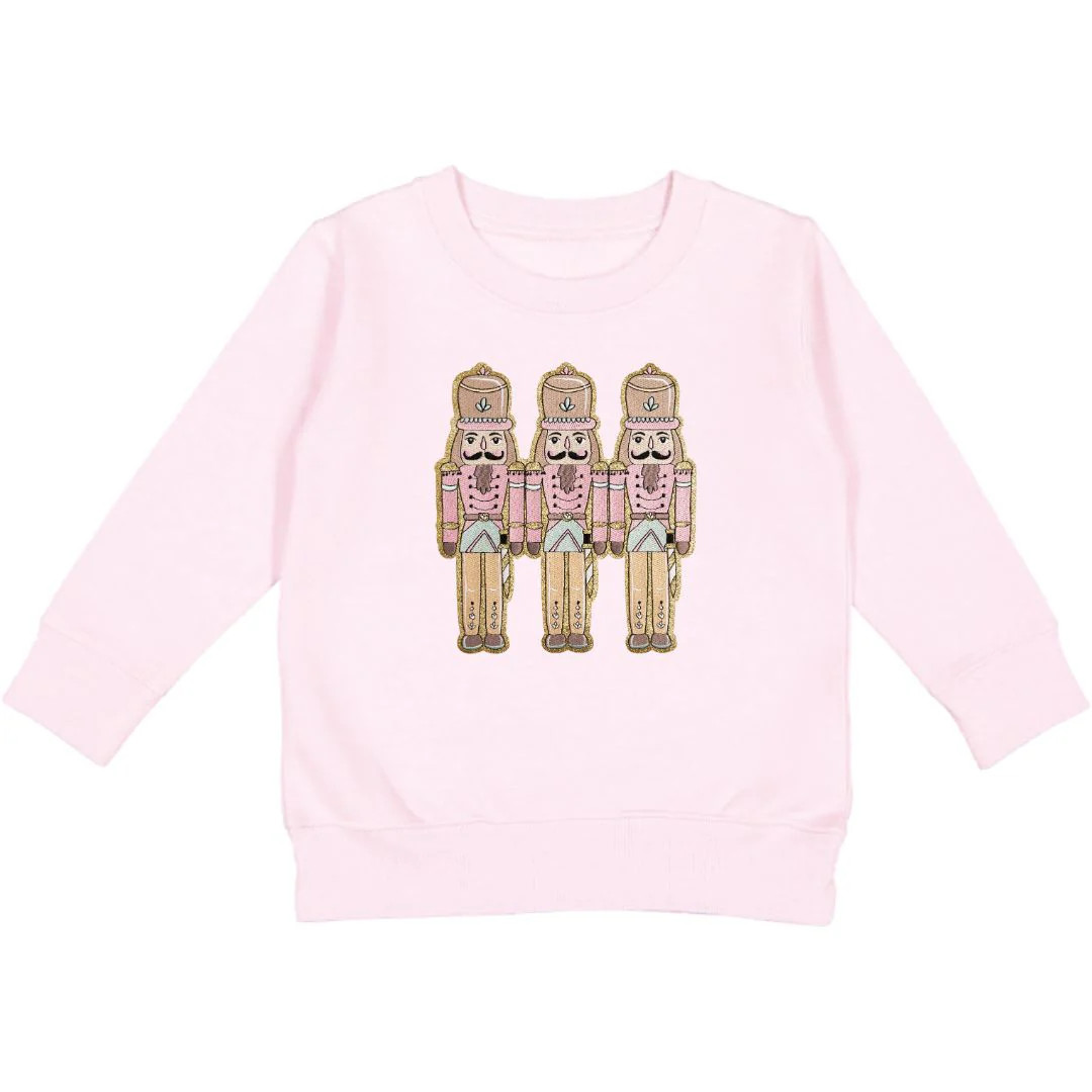 Sweet Wink Nutcracker Trellis Christmas Sweatshirt | JoJo Mommy