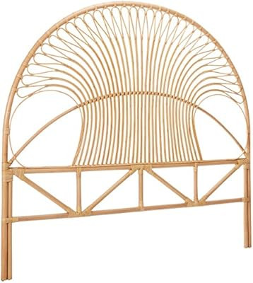 KOUBOO Rattan Loop Headboard, California King, Natural | Amazon (US)