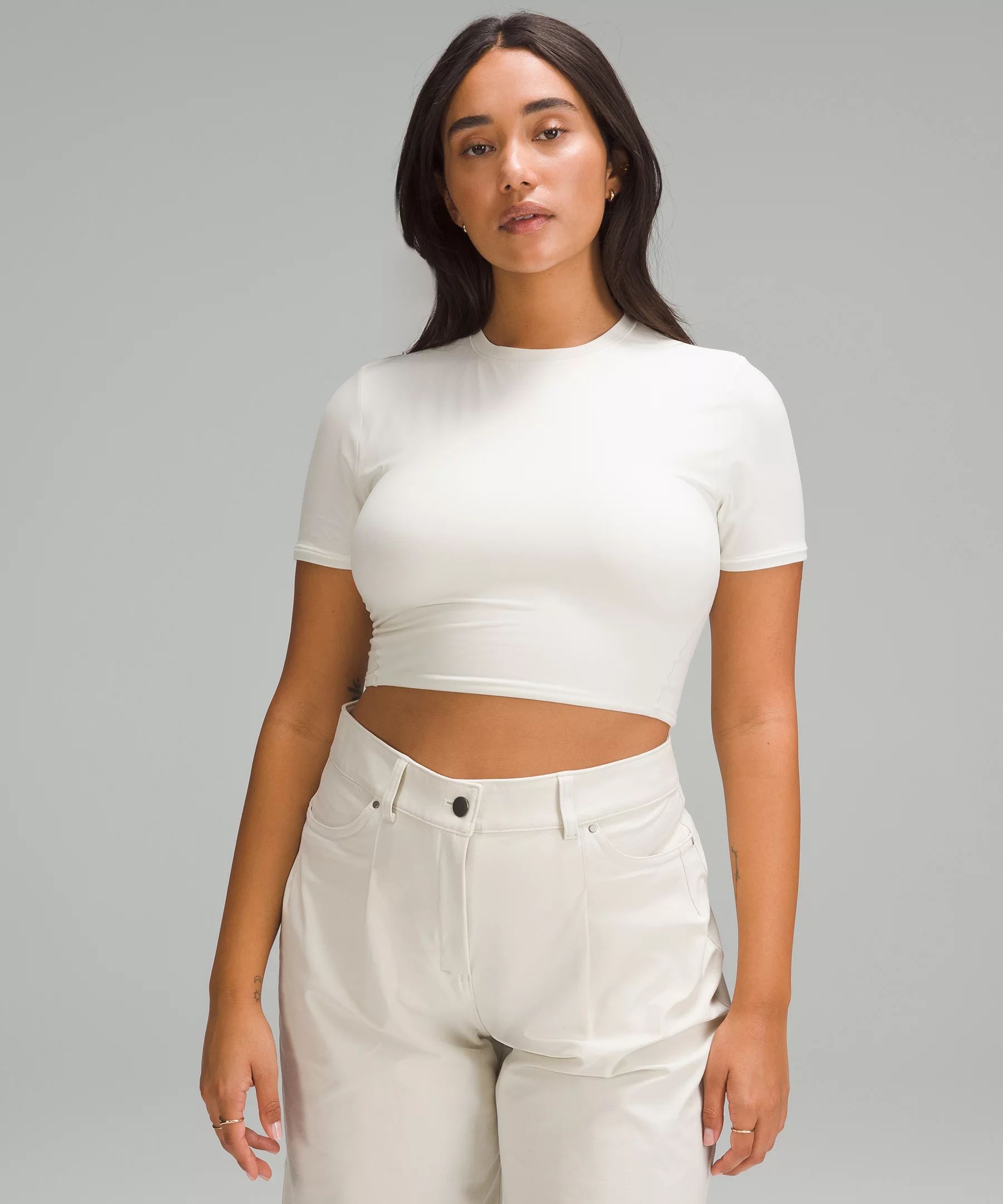 Crewneck Cropped T-Shirt | Lululemon (US)