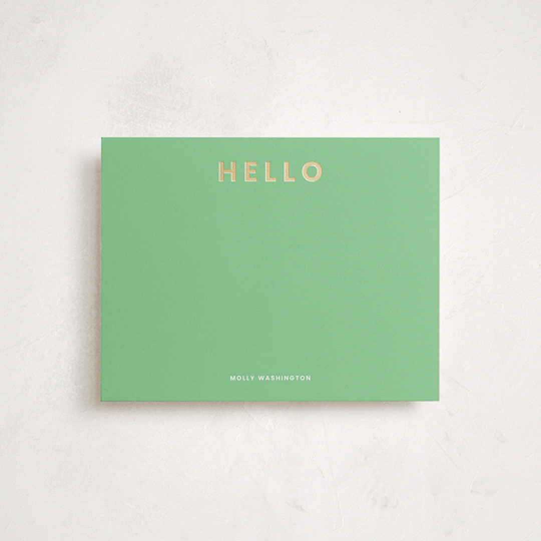 Personalized Stationery Cards | Minted