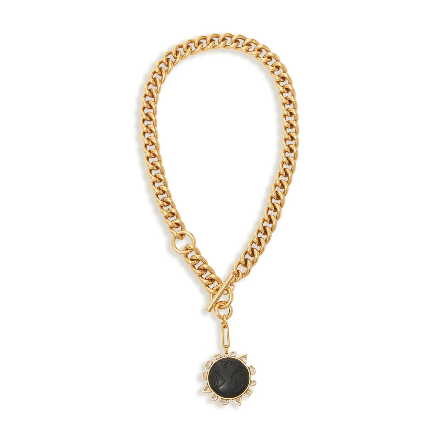 Odyssey Necklace Black Gold | Mignonne Gavigan