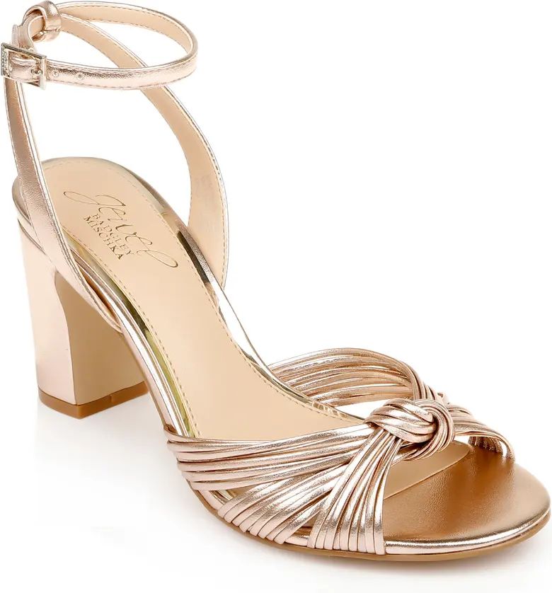 Jewel Badgley Mischka Christen Block Heel Sandal | Nordstrom | Nordstrom