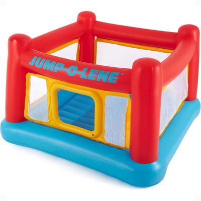 Intex Inflatable Jump-O-Lene Indoor or Outdoor Playhouse Trampoline Bounce Castle House with Craw... | Target