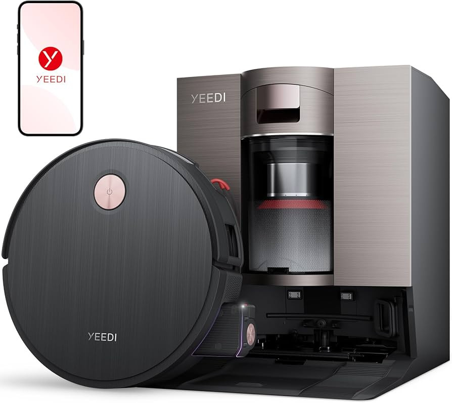 Yeedi S20 Infinity Robot Vacuum&Mop with 19,500Pa Blast Suction, PowerBoost Charging, OZMO Roller... | Amazon (US)