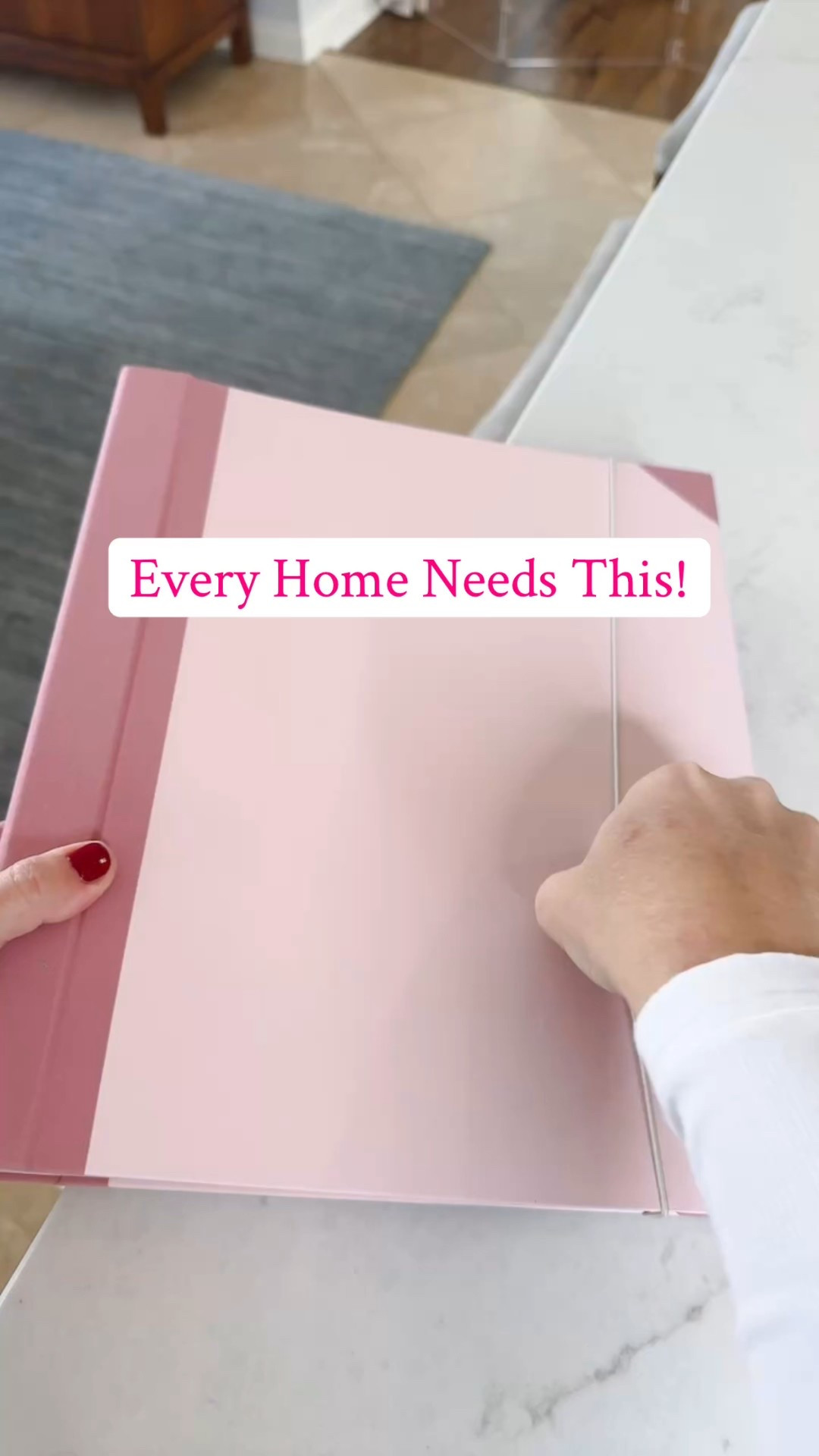 This document organizer keeps important papers labeled in an easy to grab place. A simple home organization upgrade that goes peace of mind. 

#LTKHome