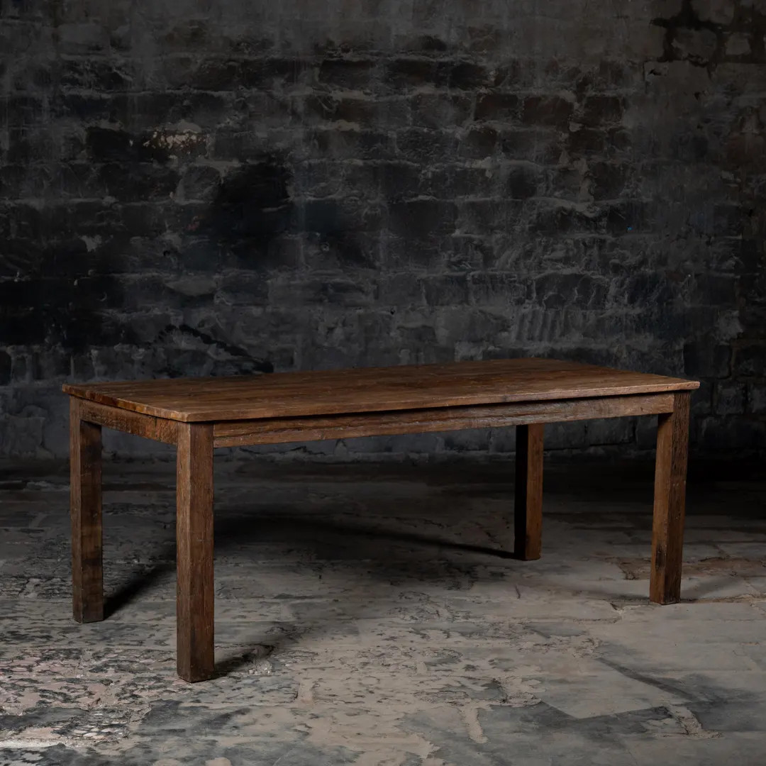 Handcrafted Reclaimed Wood Dining Table: Rustic Farmhouse Kitchen Table - Etsy | Etsy (US)