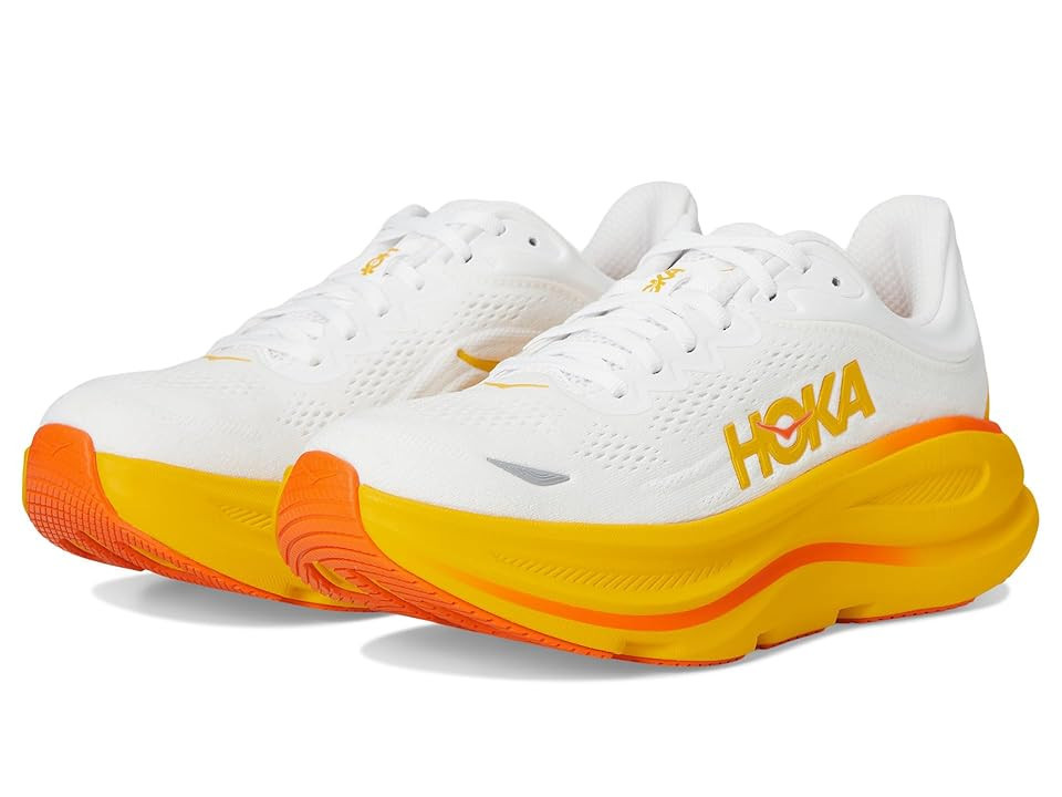 Hoka Bondi 9 Women's Shoes Sunflower : 9.5 B - Medium, Synthetic | Zappos