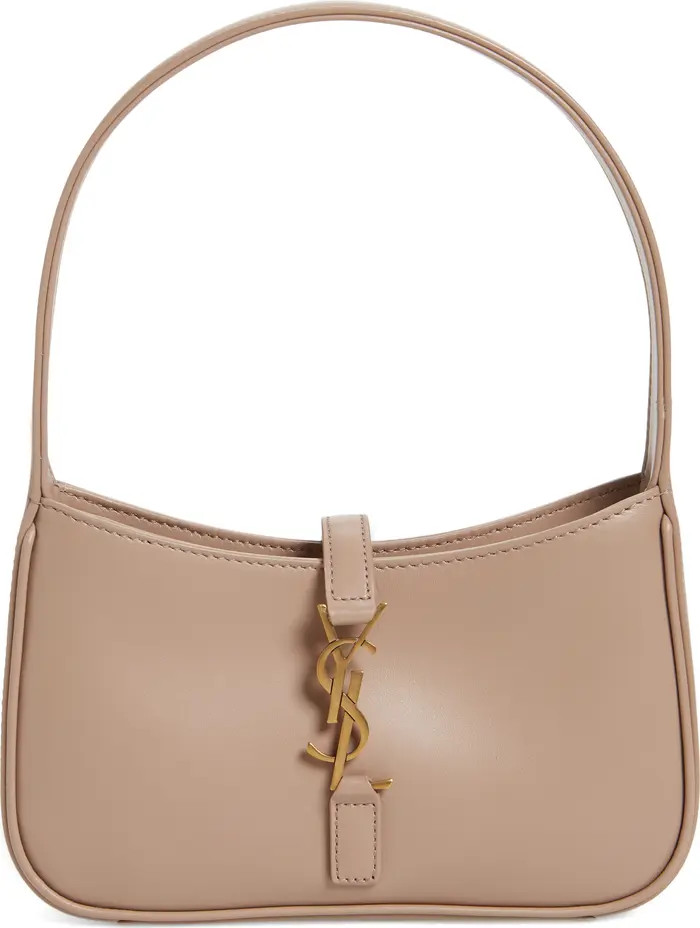 Saint Laurent Micro Le 5 à 7 Leather Hobo | Nordstrom | Nordstrom