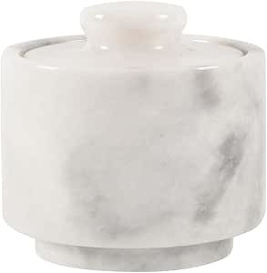 MARBLOUS KRAFTS stylish marble sugar dispenser 3.5 oz salt cellar, salt container and marble déc... | Amazon (US)