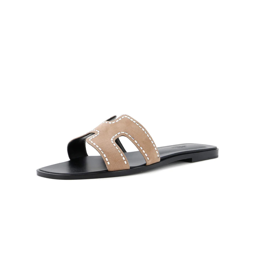 Women's Oran Sandals Embellished Suede | Rebag