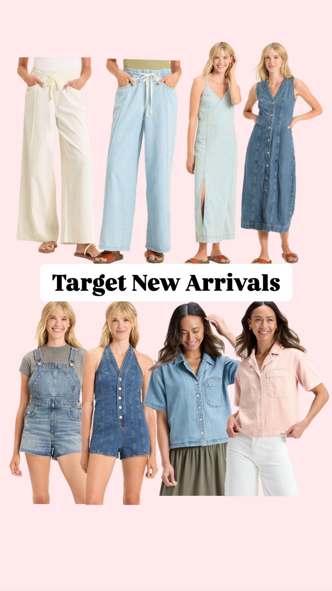 Target new arrivals
Denim finds

#LTKSeasonal #LTKFindsUnder50 #LTKStyleTip