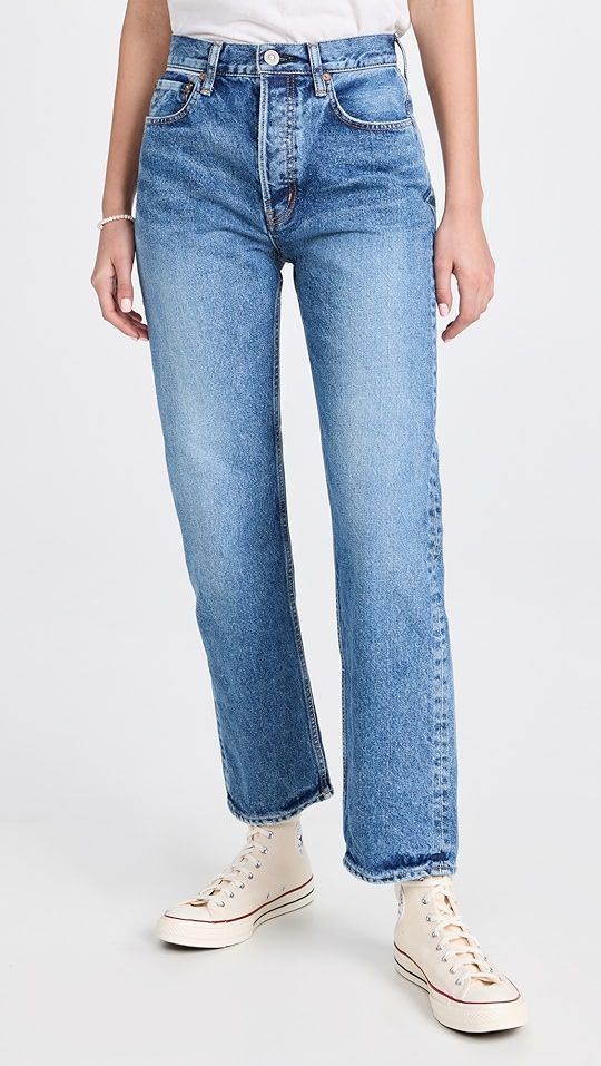 MOUSSY VINTAGE Mv Trenton Wide Straight Jeans | SHOPBOP | Shopbop
