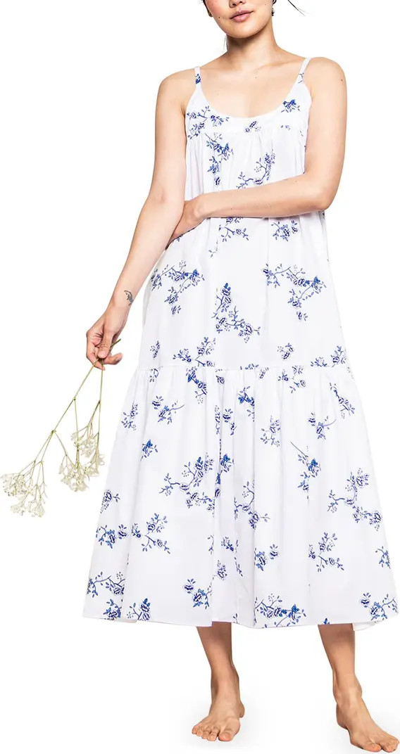 Chloe Floral Cotton Nightgown | Nordstrom