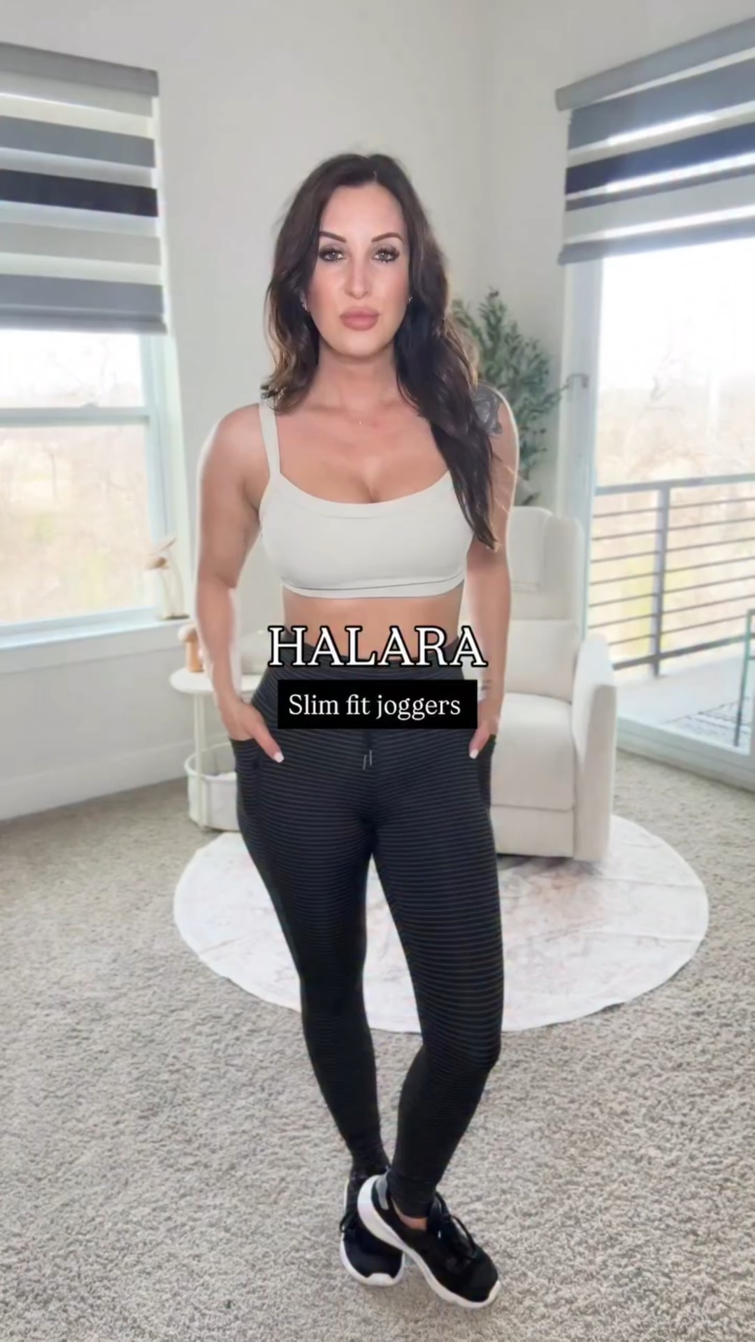 This striped slim fitting joggers are just too cute! Comfy but also practical… and just my style! 


@halara_official #halara #halaraactive #activewear

#LTKActive
