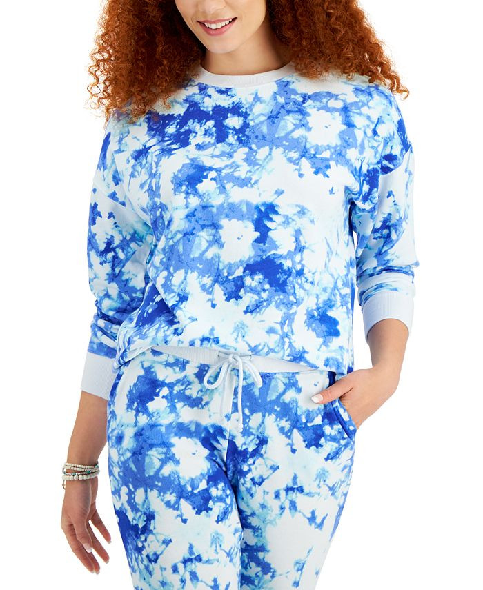 Style & Co Acid Wash Sweatshirt, Created for Macy's & Reviews - Tops - Women - Macy's | Macys (US)