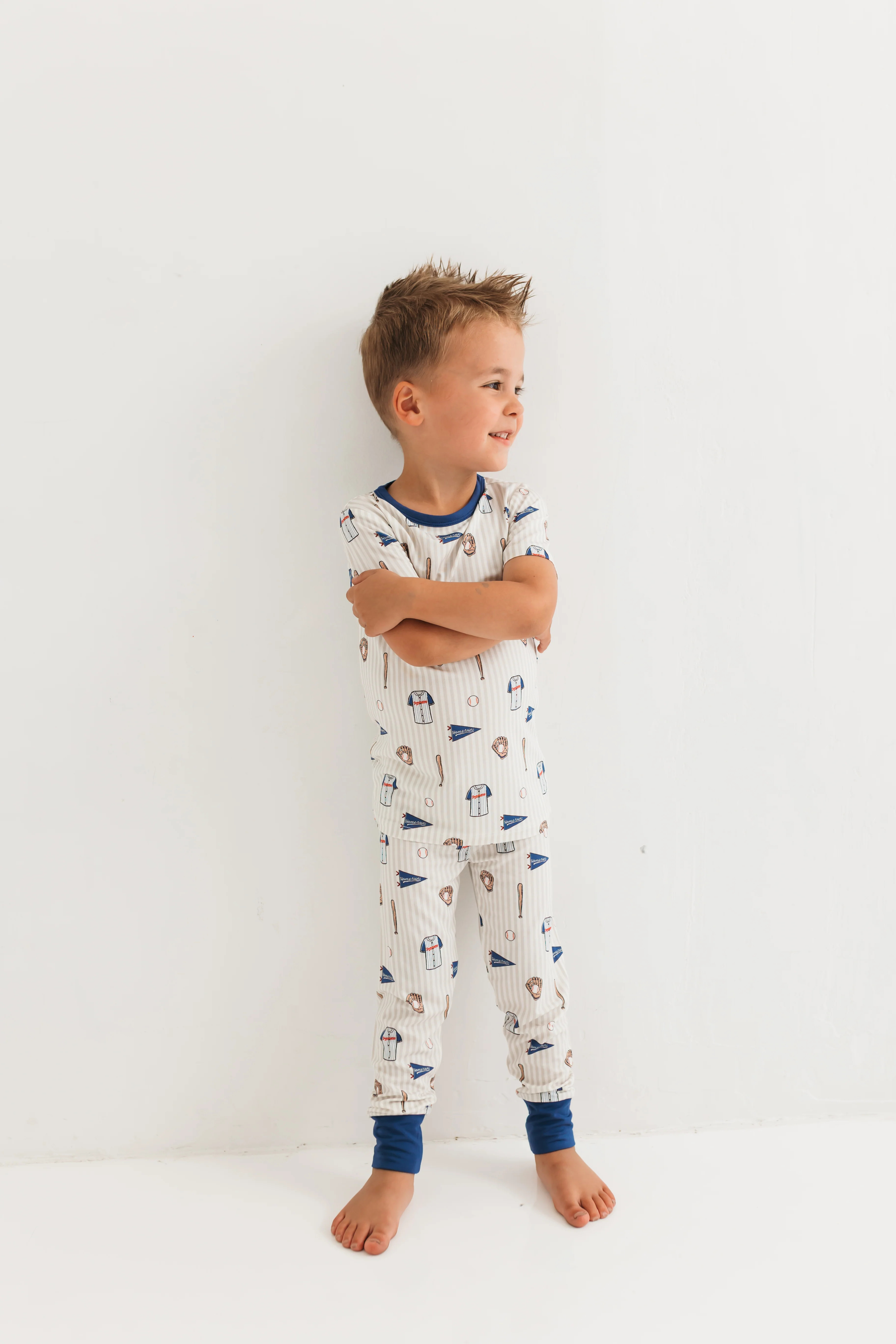 Blue Baseball Two Piece Set | In My Jammers
