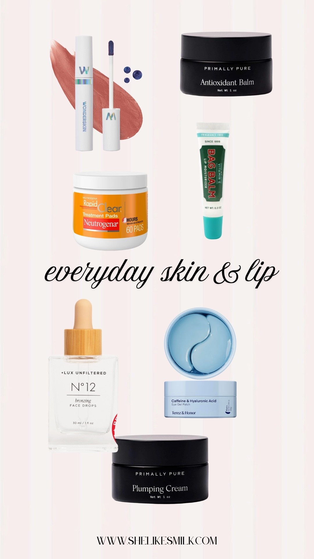 Everyday winter skin & lip 

#LTKBeauty #LTKmomlife #LTKmorningroutine