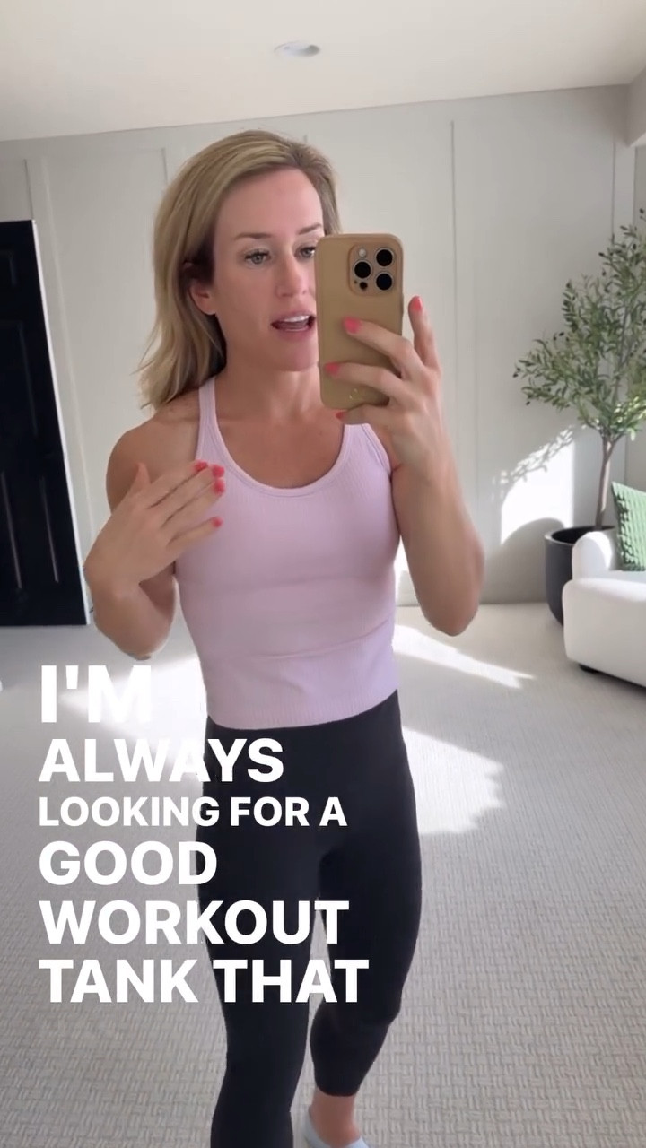 New workout tank from Amazon! 

#LTKFitness #LTKWatchNow