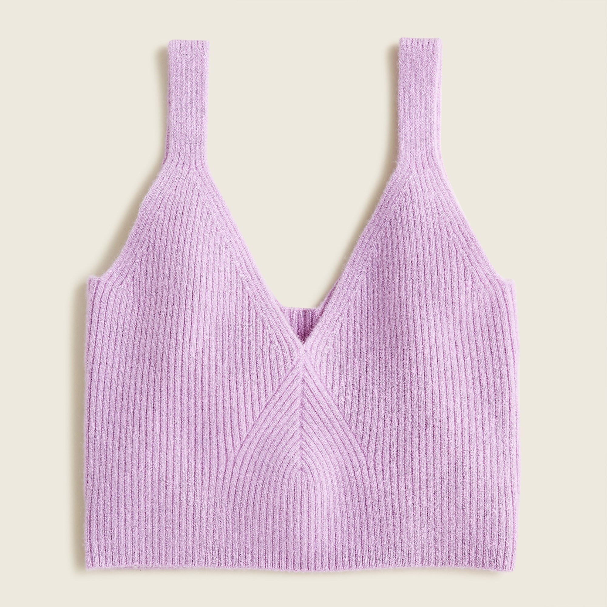 Cashmere cropped sweater-tank | J. Crew US