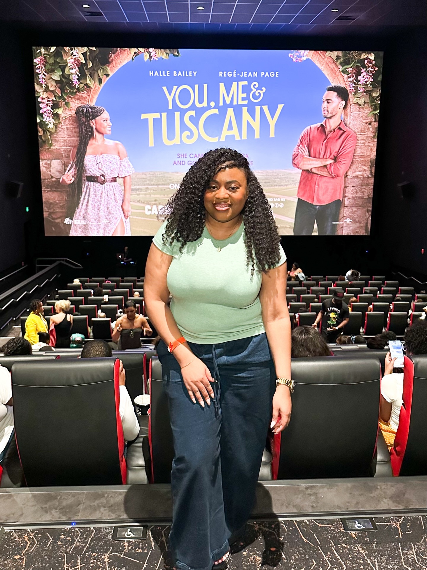 I had the pleasure of seeing an early screening of You, Me, & Tuscany @youmetuscany . What cute RomCom! I loved every minute of it. The Bestie & Nona were my favs. If you’re looking for things to do in Atlanta, You Me & Tuscany will be in theaters April 10th. @hallebailey I can’t wait to see you in more films! 

#youmetuscany #thingstodoatl #atlinfluencers #moviereview #datenight