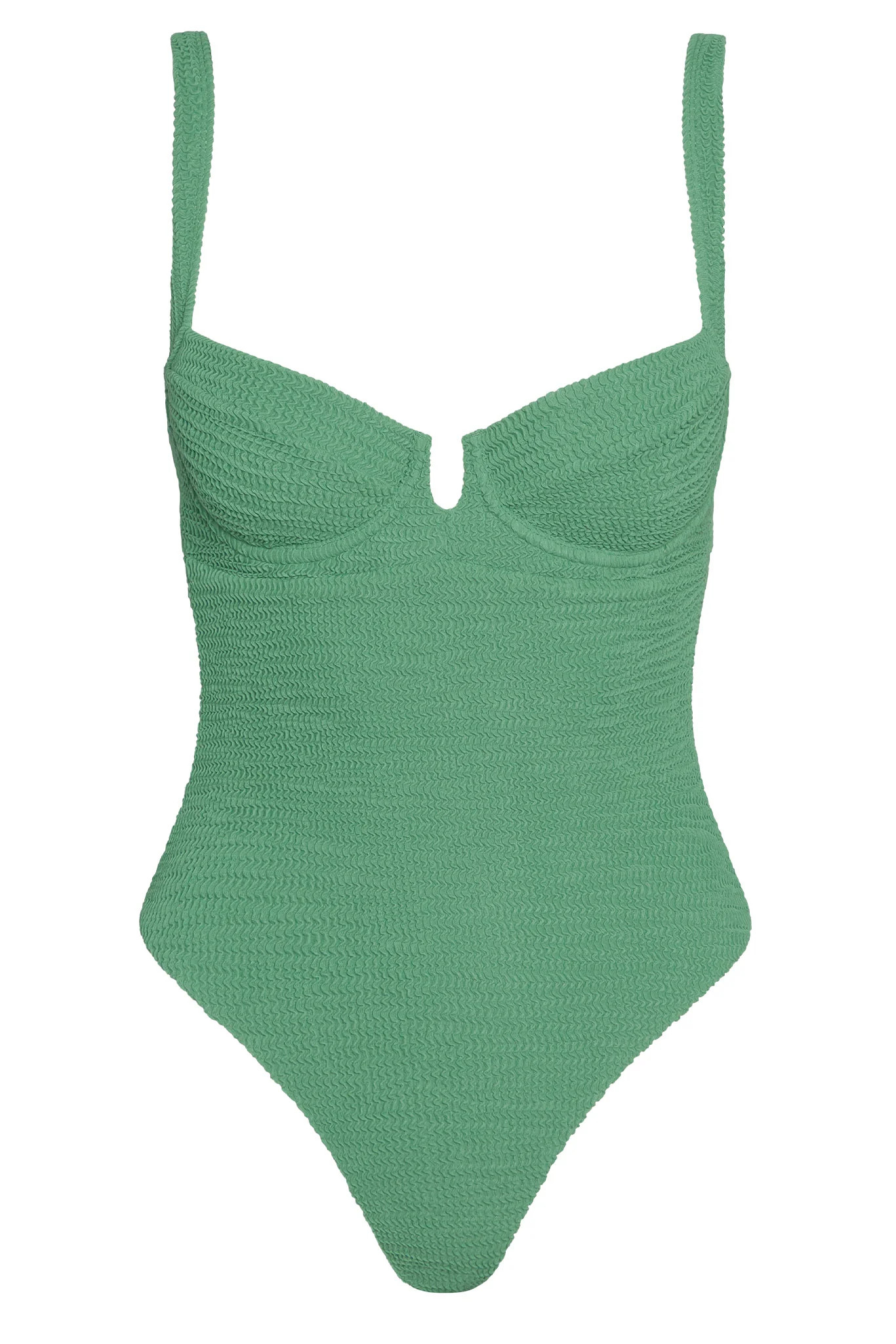 Clovelly One Piece - Pond Crinkle | Monday Swimwear