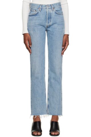 Blue Lana Jeans | SSENSE