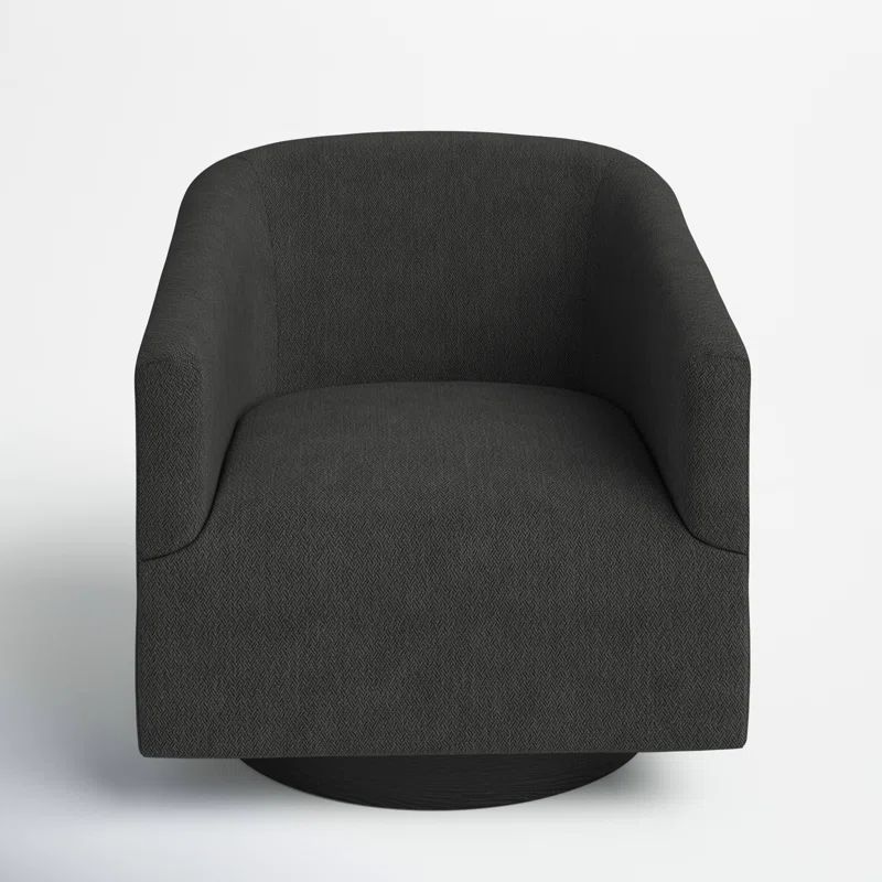 Donovan Upholstered Swivel Barrel Chair | Wayfair North America