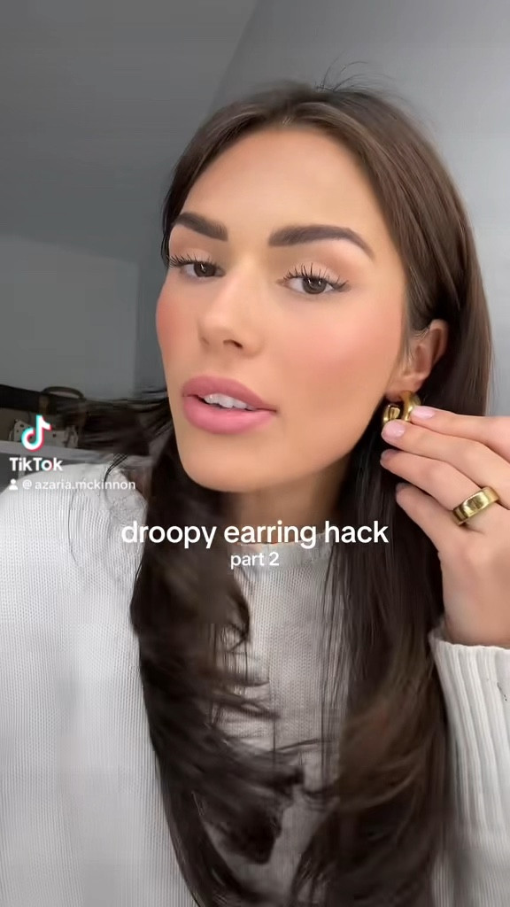 what i used for the droppy earring hack