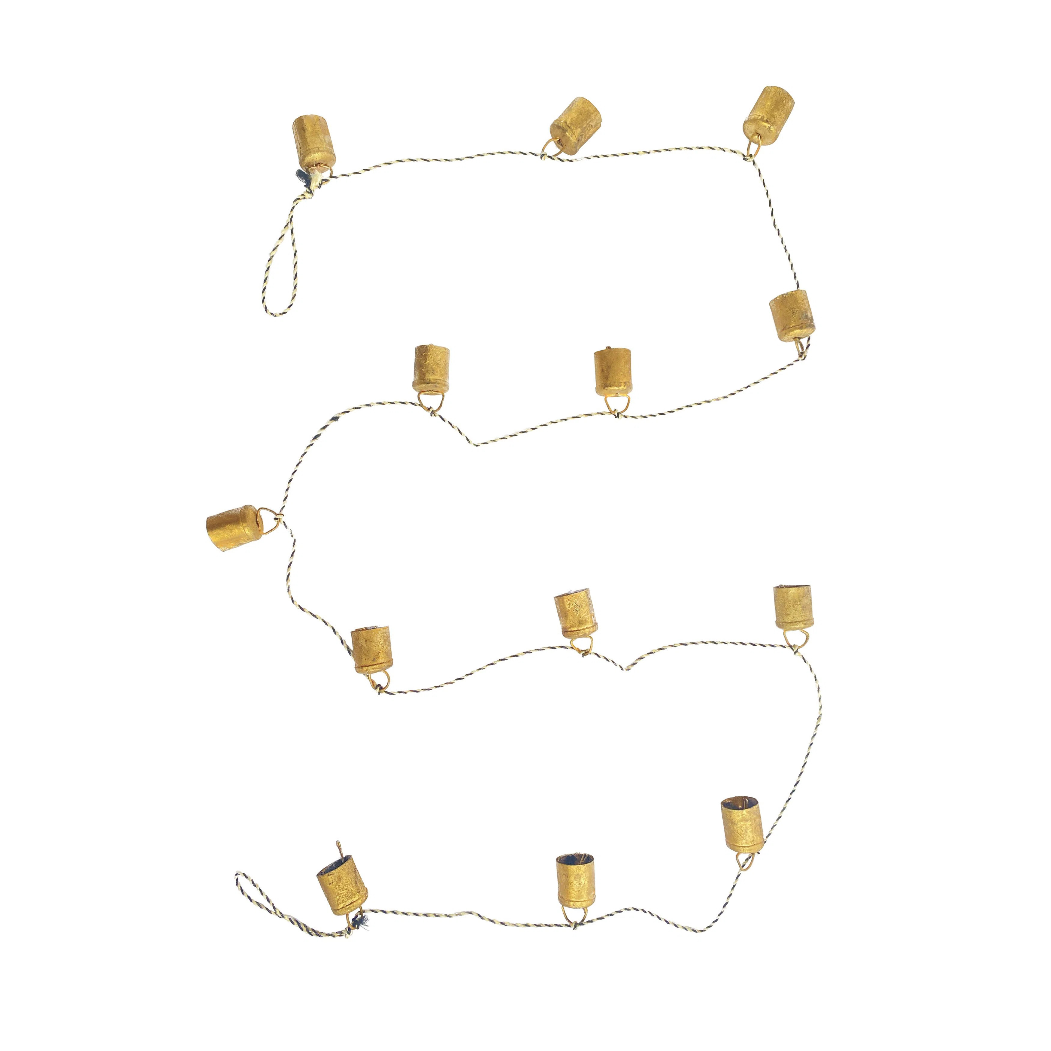 Metal Bell Garland With String | Wayfair North America