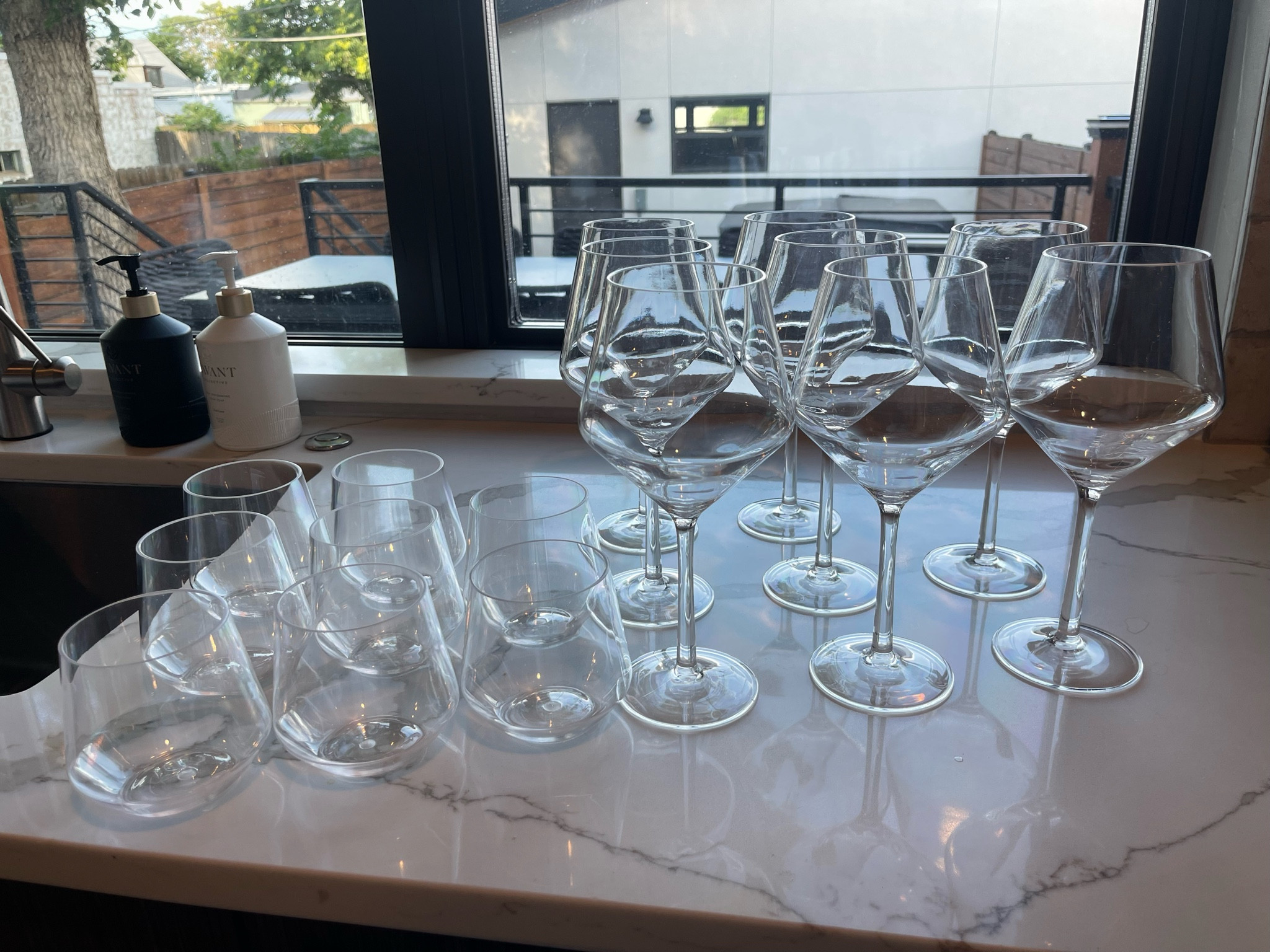 Acrylic wine glasses - stemless & stemmed wine glasses - shatter proof - outdoor drink ware 

#LTKSeasonal #LTKhome #LTKunder50