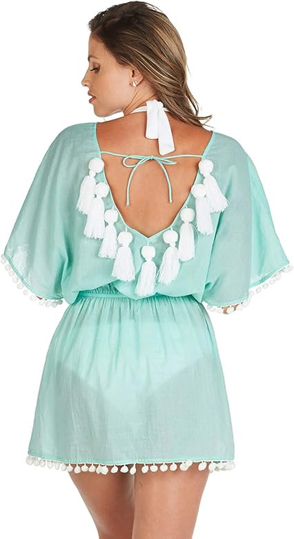 Women's Kiara Pom Cover Up | Amazon (US)