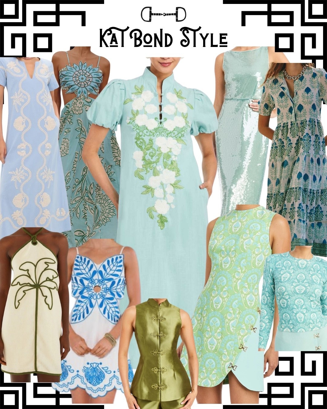A curated edit of light blue, aqua and sage green outfits featuring resort ready dresses and matching sets for spring. I’m loving the embroidery and floral motifs! 

#LTKSeasonal #LTKTravel