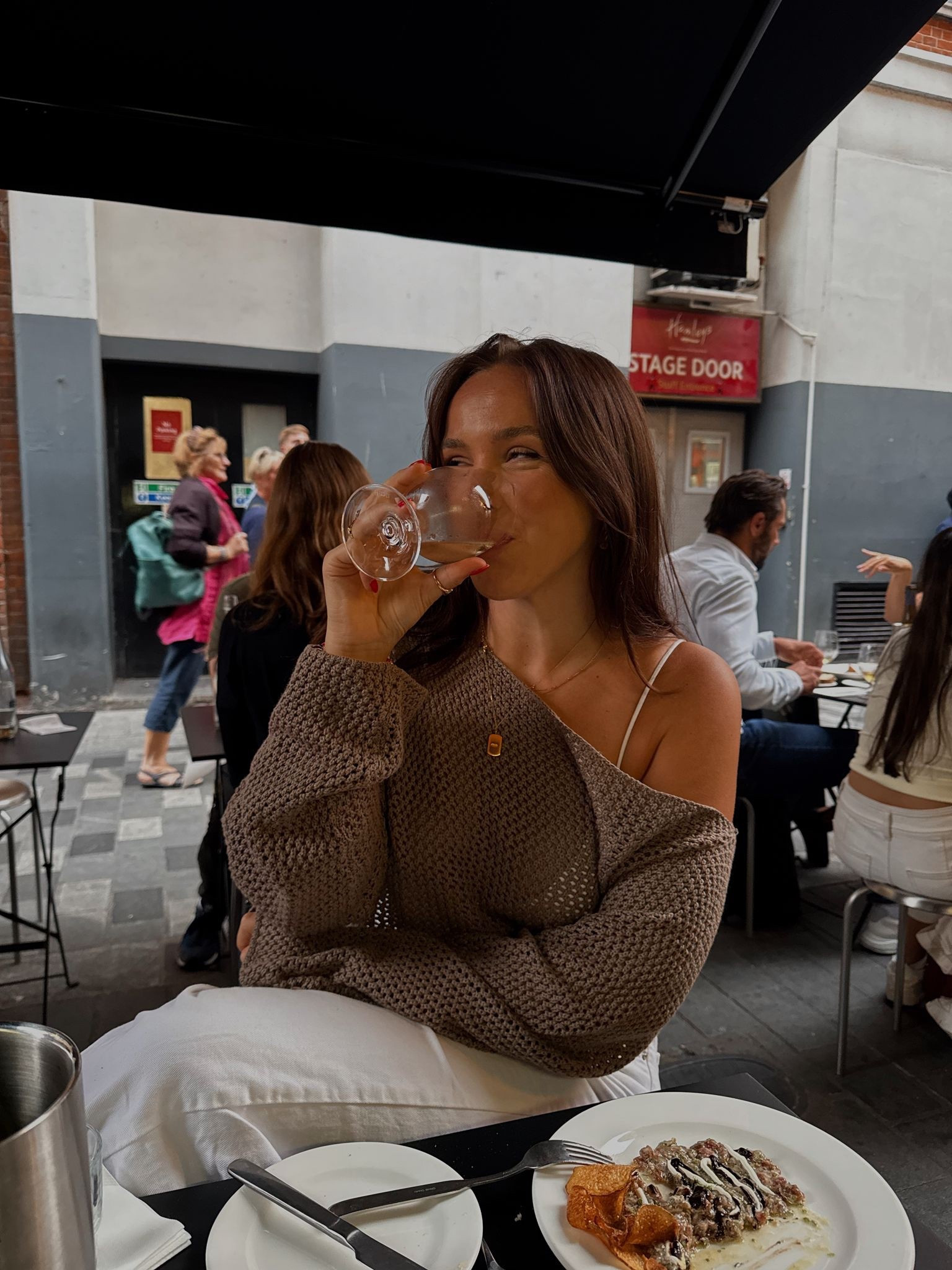 ASOS crochet knit cropped jumper in brown 🤎

#LTKsummer #LTKuk #LTKpartywear