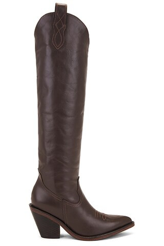 Midnight Chocolate Fertile Crescent Leather Boots | FWRD 