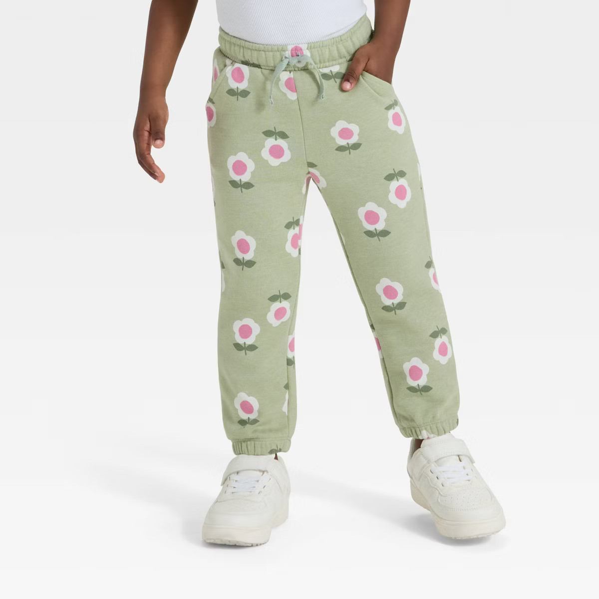 Toddler Girls' Fleece Jogger Pants - Cat & Jack™ | Target