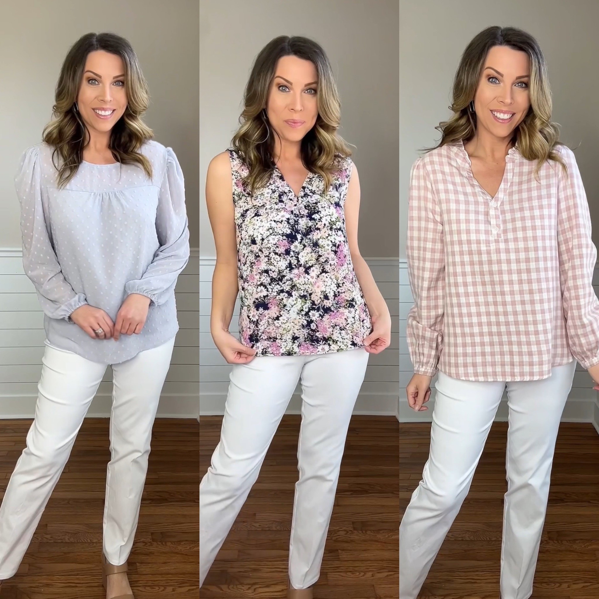 Spring Workwear Inspo: These tops look so great paired with both the white & black “Little Black Pant” and they’re all perfect for work. Use the code SAVILLA30 for 30% off. 

#LTKFindsUnder50 #LTKWorkwear
