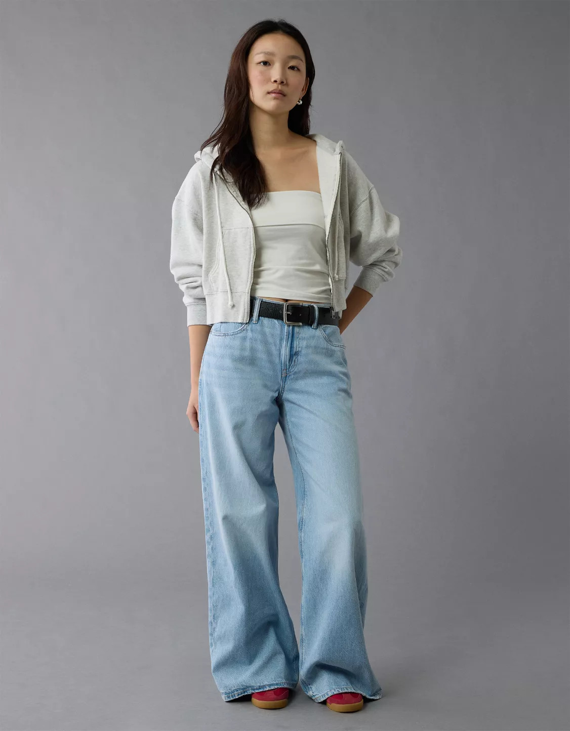 AE It Knit Foldover Tube Top | American Eagle Outfitters (US & CA)