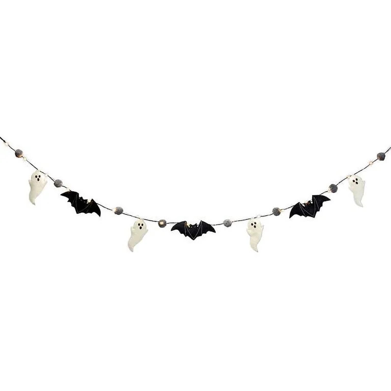 burton+BURTON Light Up Ghosts And Bats Garland | Walmart (US)
