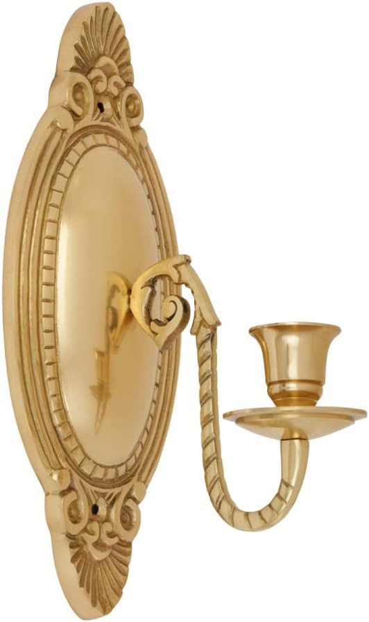 Renovators Supply Wall Candle Holder - Solid Brass Wall Sconce Candle Holder - Candle Holder Wall... | Amazon (US)