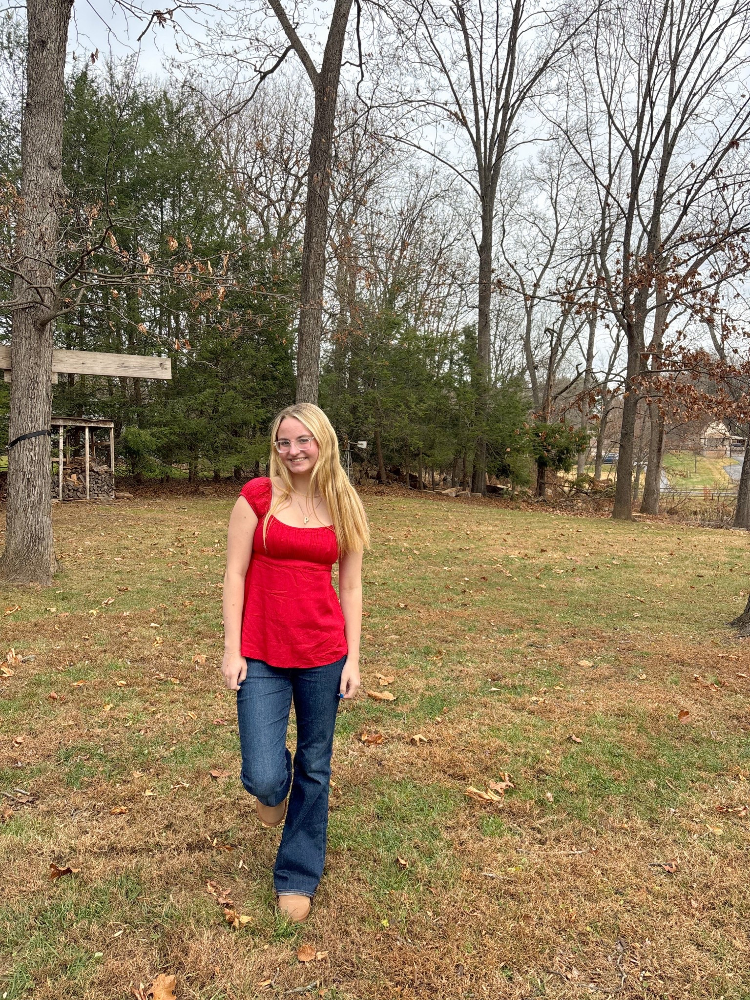 linked the top!! wearing a size small

not sure what style of jeans I’m wearing but they are from American Eagle ❤️



#LTKootd