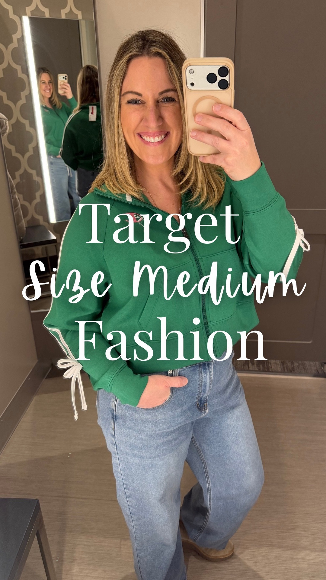 Target is doing athleisure really well right now 👀

This green zip up is SO soft and the bow detail on the sleeves is such a cute little touch. It’s comfy but still feels styled.

And this striped cardigan? The easiest throw-on piece with jeans. Classic, flattering, and only $32.

Are you more SPORTY 💚 or CARDIGAN 🤎?


#targetfashion #affordablefashion #targetstyle #ootd #outfitsinspo 