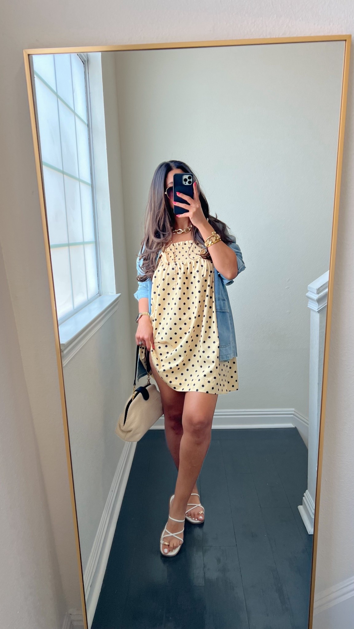 Cutest polka dot dress! Wearing small, smocked top. 

#LTKSeasonal #LTKootd #LTKMidsize